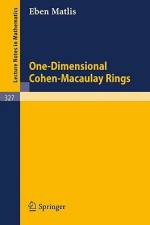 One-Dimensional Cohen-Macaulay Rings af Eben Matlis