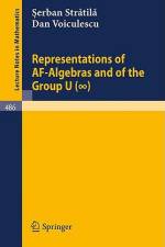Representations of AF-Algebras and of the Group U. (infinite) af D. -V. Voiculescu