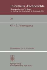 GI ¿ 7. Jahrestagung af H. J. Schneider