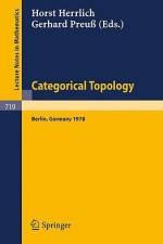 Categorical Topology af G. Preuß