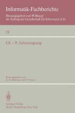GI ¿ 9. Jahrestagung af K. H. Böhling