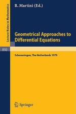 Geometrical Approaches to Differential Equations af R. Martini