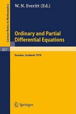 Ordinary and Partial Differential Equations af W. N. Everitt