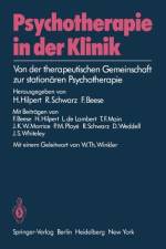 Psychotherapie in der Klinik af R. Schwarz