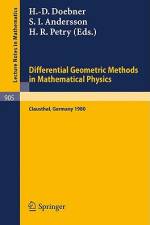 Differential Geometric Methods in Mathematical Physics af H. -D. Doebner
