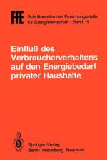 Einfluß des Verbraucherverhaltens auf den Energiebedarf privater Haushalte af Vdi