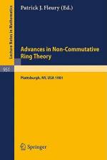 Advances in Non-Commutative Ring Theory af P. J. Fleury