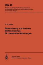 Strukturierung von flexiblen Bediensystemen für numerische Steuerungen af P. Klemm