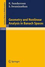 Geometry and Nonlinear Analysis in Banach Spaces af Kondagunta Sundaresan