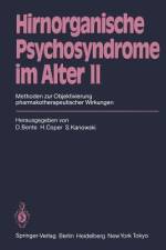 Hirnorganische Psychosyndrome im Alter II af S. Kanowski