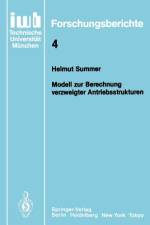 Modell zur Berechnung verzweigter Antriebsstrukturen af Helmut Summer
