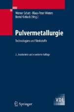 Pulvermetallurgie af Werner Schatt