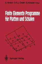 Finite Elemente Programme für Platten und Schalen af D. R. J. Owen