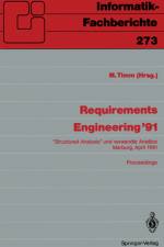 Requirements Engineering ¿91 af Michael Timm