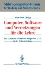 Computer, Software und Vernetzungen für die Lehre af Klaus Dette