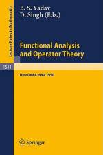 Functional Analysis and Operator Theory af D. Singh