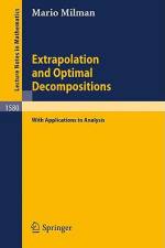 Extrapolation and Optimal Decompositions af Mario Milman