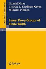Linear Pro-p-Groups of Finite Width af Gundel Klaas