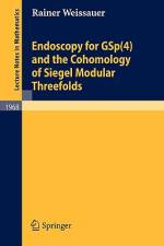 Endoscopy for GSp(4) and the Cohomology of Siegel Modular Threefolds af Rainer Weissauer