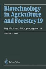 High-Tech and Micropropagation III af Y. P. S. Bajaj