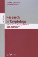 Research in Cryptology af Stefan Lucks