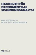 Handbuch für experimentelle Spannungsanalyse