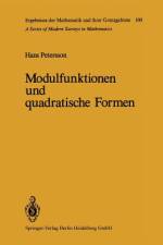 Modulfunktionen und quadratische Formen af H. Petersson
