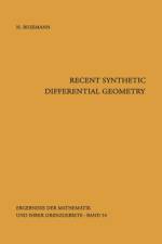 Recent Synthetic Differential Geometry af Herbert Busemann