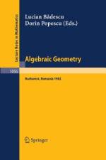 Algebraic Geometry af D. Popescu