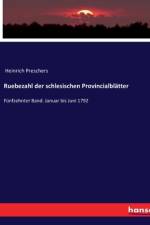 Ruebezahl der schlesischen Provincialblätter af Heinrich Preschers