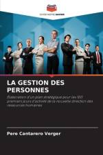 LA GESTION DES PERSONNES af Pere Cantarero Verger