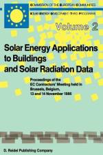 Solar Energy Applications to Buildings and Solar Radiation Data af T. C. Steemers