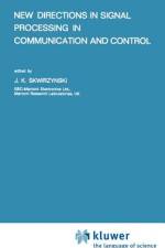 New Directions in Signal Processing in Communication and Control af J. K. Skwirzynski