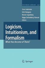 Logicism, Intuitionism, and Formalism af Sten Lindström