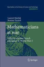 Mathematicians at war af Rossana Tazzioli