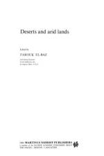 Deserts and arid lands af F. El-Baz