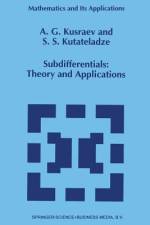 Subdifferentials af Semën Samsonovich Kutateladze