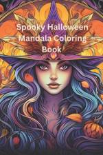 Spooky Halloween Mandala Coloring Book af Angela Welsh
