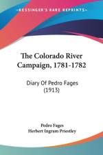 The Colorado River Campaign, 1781-1782 af Pedro Fages