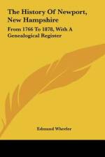 The History Of Newport, New Hampshire af Edmund Wheeler