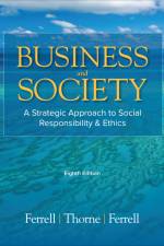 Business & Society af O C Ferrell