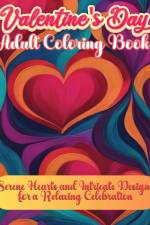 Valentine's Day Adult Book af Coloring Book Happy Hour