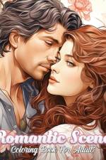 Romantic Scene af Coloring Book Happy Hour