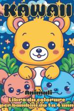 Kawaii Animali - Libro da Colorare per bambini da 1 a 4 anni af Astrid Tate