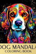 Dog Mandala Coloring Book af Camelia Camy