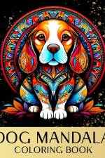Dog Mandala Coloring Book af Ariana Raisa