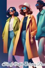 Trendy Outfits Coloring Book For Girls af Thy Nguyen
