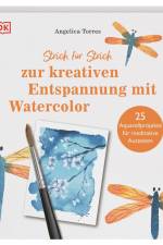 Strich für Strich zur kreativen Entspannung mit Watercolor af Angelica Torres