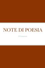 NOTE DI POESIA af Giuseppe Monachello