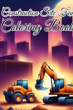 Construction Site Fun Coloring Book For Children af Thy Nguyen
